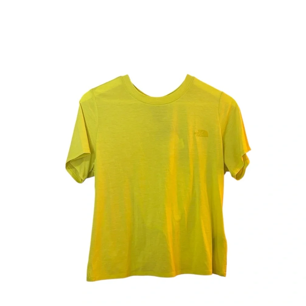 ⭐️The North Face Size Medium Green Twist Back Activewear Top - Picture 2 of 7